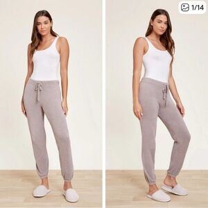 Barefoot Dreams Cozy Taupe Joggers